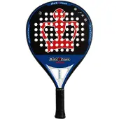 Black Crown Raquette de padel Rebel bleue 355-370 g bleue 355-370 g
