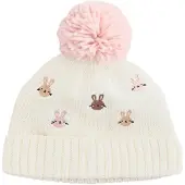 Next Bonnet crème / marron / moka / rose