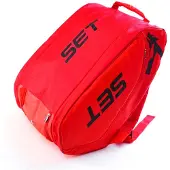 Set Sanyo Wolf Padel Racket Bag Noir