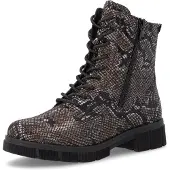 Remonte Bottines à lacets mastic / marron / noir