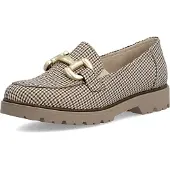Rieker Damen Slipper Beige