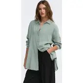 ONLY Chemisier 'ONLThyra' vert clair