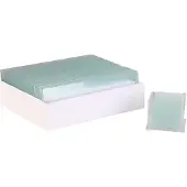 Byomic Lames 25 x 75 mm 50 pcs. et couvre-lames 18 x 18 mm 100 pcs