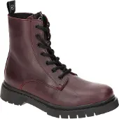 Tamaris Bottines à lacets merlot