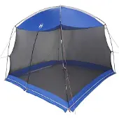 vidaXL Tente moustiquaire avec toit , bleu azur, 320 x 320 x 218 cm