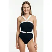 JOOP! Maillot de bain 'Blanca Beach' noir / blanc