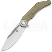 Bestech Couteau pliant Seraph - Satin - Titanium, bronzed