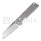 Vosteed Couteau pliant Parallel - Satin - Titanium, gris