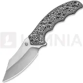 CIVIVI Couteau pliant Pentad, Black/White Vortex Micarta, Satin