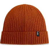 Retki Bonnet 100% Merino rib one size, orange