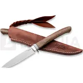 Lionsteel Couteau Ago - Green Сanvas micarta