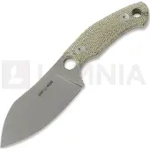 GiantMouse Couteau GMF1 XL Green Canvas Micarta