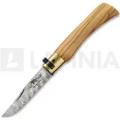 Old Bear Classical Olive M, Damascus DS93X, 9305-19-LU couteau de poche