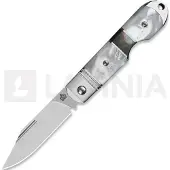 QSP Knife Couteau pliant Moray. Mother of Pearl