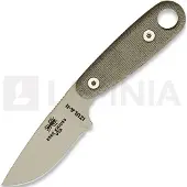 ESEE Izula II Desert Tan IZULA-II-DT couteau de survie avec étui noir + clip ceinture
