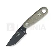 ESEE Izula II black IZULA-II-B couteau de survie avec étui noir + clip ceinture