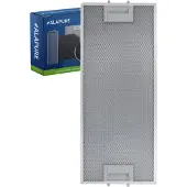 Alapure Filtre métallique , compatible avec Bosch 11022473, dimensions 484x201x8 mm