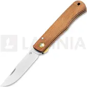 Böker Plus Rusticus 01BP0048 Satin 420 Stainless Steel, Beech Wood, couteau de poche
