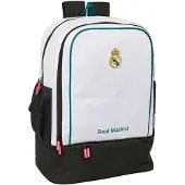 Safta Real Madrid 26/27 Training 42l Backpack Blanc Enfants