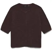 Vero Moda Cardigan 'VMDoffy' chocolat