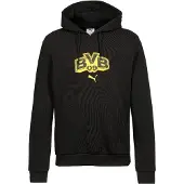 Puma Sweat de sport jaune foncé / noir