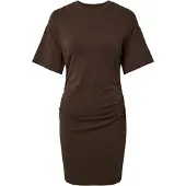 Pieces Robe 'PCalli' brun foncé