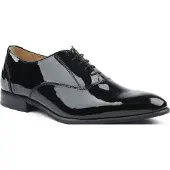 Suitable Chaussures en Cuir Verni Noir
