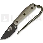 ESEE Couteau de survie Model 3, modified handle