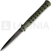 Cold Steel Couteau pliant Ti-Lite Linerlock, vert