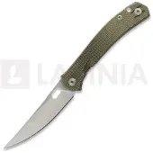 GiantMouse Couteau pliant ACE Bleecker, Green Canvas Micarta
