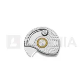 Kizer Cutlery Couteau pliant Snail Trail AEB-L, Silver Aluminum