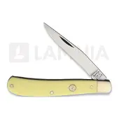 Bear & Son Couteau pliant Trapper Yellow Delrin