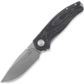 Viper Couteau pliant Vale, Stonewashed, Black SureTouch