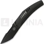 Reate Couteau pliant Large Krypton, Black Titanium, Black PVD