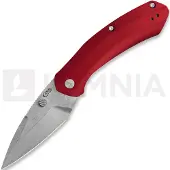 Case Cutlery Couteau pliant Red Anodized Aluminum