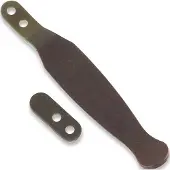 Hinderer Solid Pocket Clip & Filler Tab set Titanium Stonewash Bronze