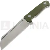 Andre de Villiers Couteau Saw Butcher OD Green