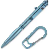 Bestech Bestechman Scribe BM17B Blue Titanium, Glass Breaker, stylo tactique