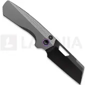 Vosteed Couteau pliant Nip-L - Blackwash - Left-Handed, Titanium,, gris