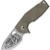 Fox knives Couteau pliant Suru Micarta Lamnia Exclusive, Badass Santa