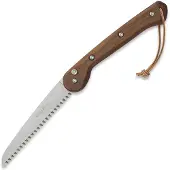Woxna Scie Ljusnan 180 mm + Alfta leather sheath, cognac