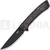 CRKT Couteau pliant Q Compact Carbonfiber, noir