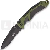 V Nives Couteau pliant Fractal Linerlock A/O, vert