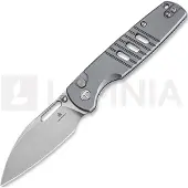 Bestechman Couteau pliant Vector - Stonewash - Aluminium, gris