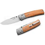Lionsteel Couteau pliant NiNi - Ti Bolster - Olive Wood