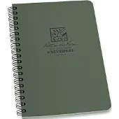 Rite in the rain Side Spiral Notebook Green