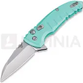 Hogue Couteau pliant X1 Microflip Button Lock Teal