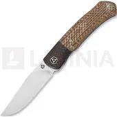 QSP Knife Couteau pliant Gannet, brun