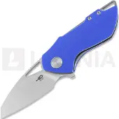 Bestech Couteau pliant Riverstone - Satin - G10, bleu