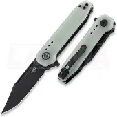 Bestech Couteau pliant Syntax - Blackwash - G10, jade